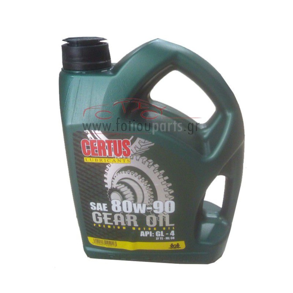 ΒΑΛΒΟΛΙΝΗ 80W90 CERTUS GL4 4LT