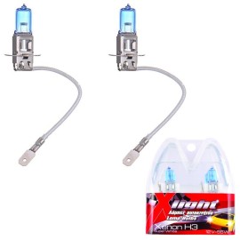 ΛΑΜΠΕΣ ΤΥΠΟΥ XENON H3 WHITE 55W 12V 2ΤΕΜ.