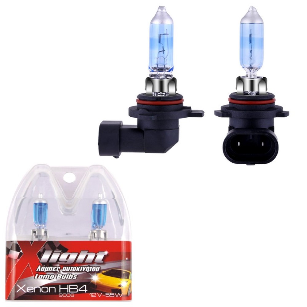 Λάμπες τύπου Xenon Hb4 55w 2Τεμ.