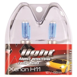 ΛΑΜΠΕΣ ΤΥΠΟΥ XENON H11 55W 12V 2ΤΕΜ.