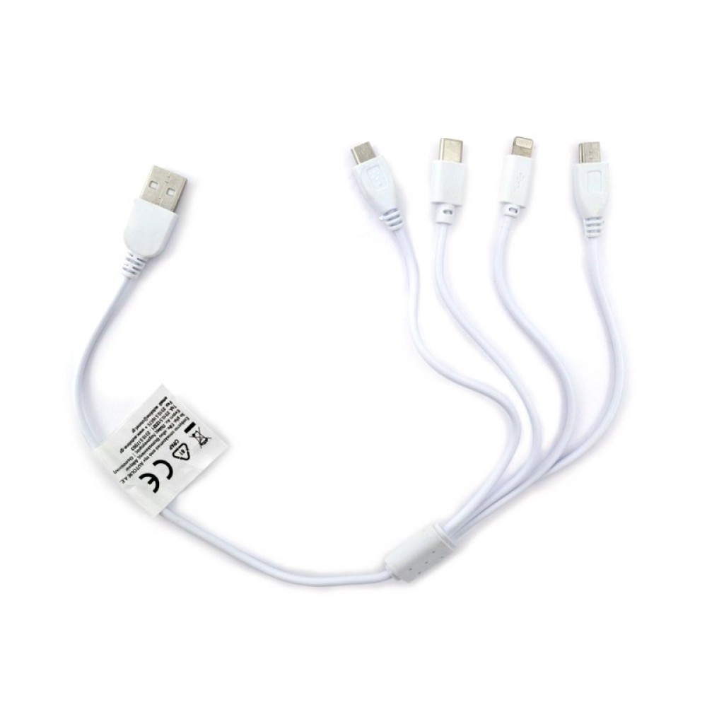 ΦΟΡΤΙΣΤΗΣ USB ΜΕ ΤΕΤΡΑΠΛΟ ΚΑΛΩΔΙΟ ΦΟΡΤΙΣΗΣ