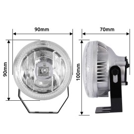 ΠΡΟΒΟΛΕΙΣ ΟΜΙΧΛΗΣ LED ME ANGEL EYE H3 2ΤΕΜ.