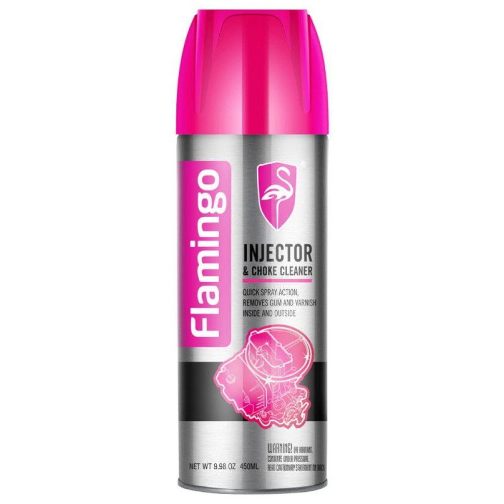 ΚΑΘΑΡΙΣΤΙΚΟ INJECTION & ΚΑΡΜΠΥΡΑΤΕΡ FLAMINGO 450ml