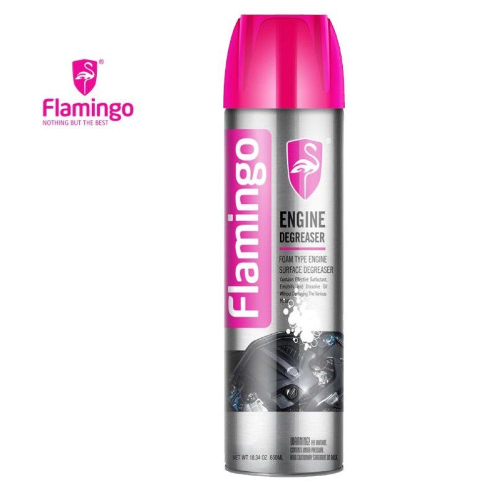 ΚΑΘΑΡΙΣΤΙΚΟΣ ΕΝΕΡΓΟΣ ΑΦΡΟΣ ΚΙΝΗΤΗΡΑ FLAMINGO 650ml