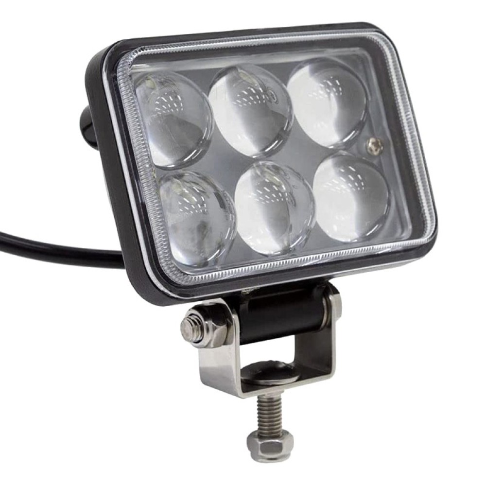 ΠΡΟΒΟΛΕΑΣ LED ΟΡΘΟΓΩΝΙΟΣ 18W 4D