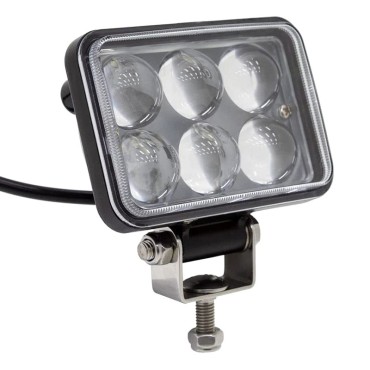 ΠΡΟΒΟΛΕΑΣ LED ΟΡΘΟΓΩΝΙΟΣ 18W 4D