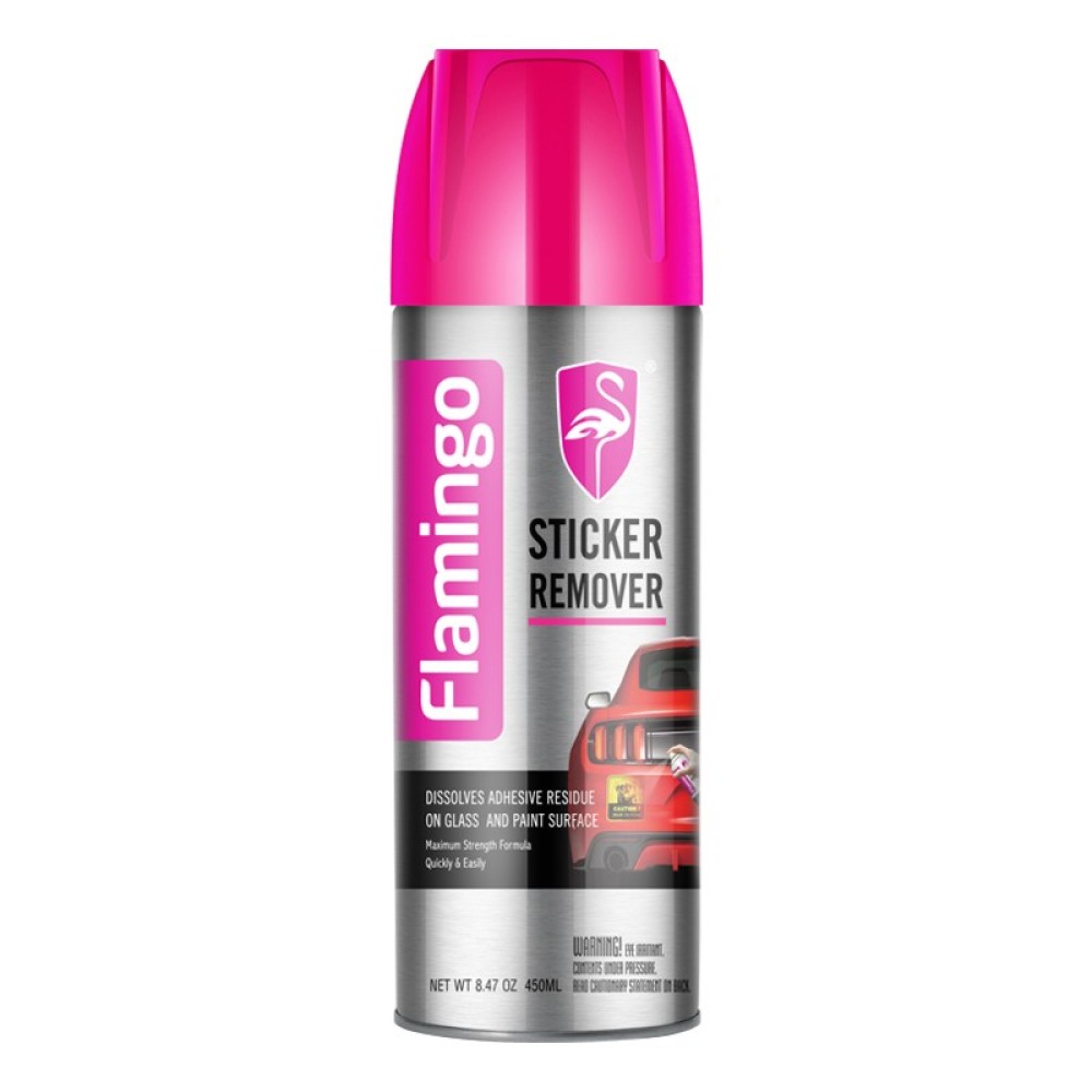 ΑΦΑΙΡΕΤΙΚΟ ΣΠΡΕΥ ΑΥΤΟΚΟΛΛΗΤΩΝ FLAMINGO 450ml