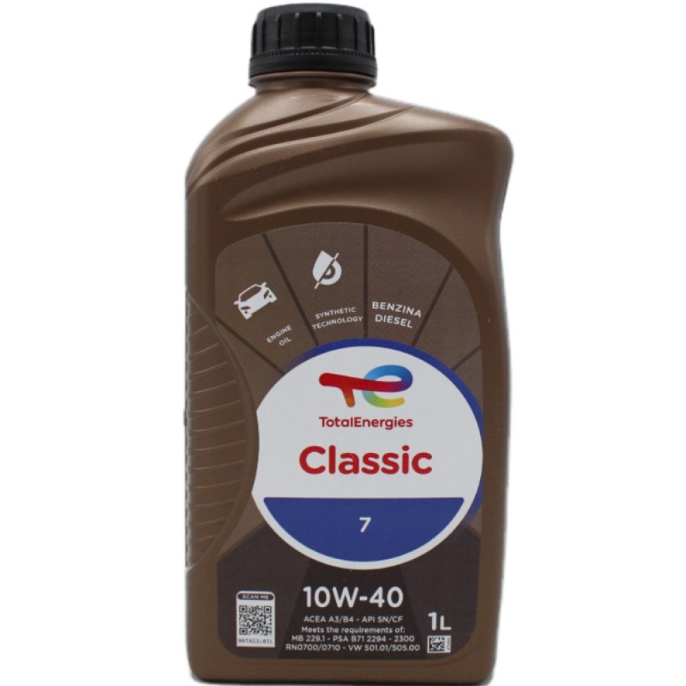 Λάδι μηχανής 10w40 TOTAL classic 7 1lt