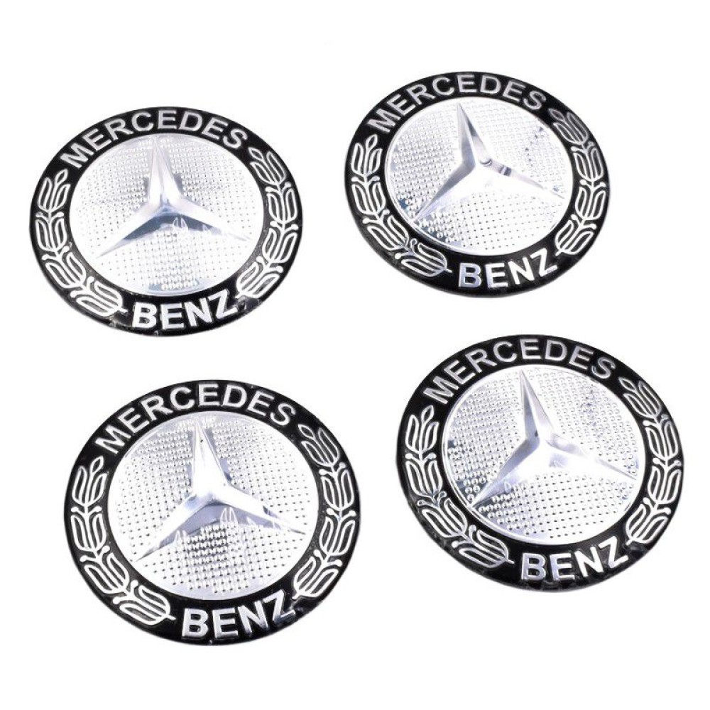 ΑΥΤΟΚΟΛΛΗΤΑ ΖΑΝΤΩΝ MERCEDES 4ΤΕΜ. 5.5cm