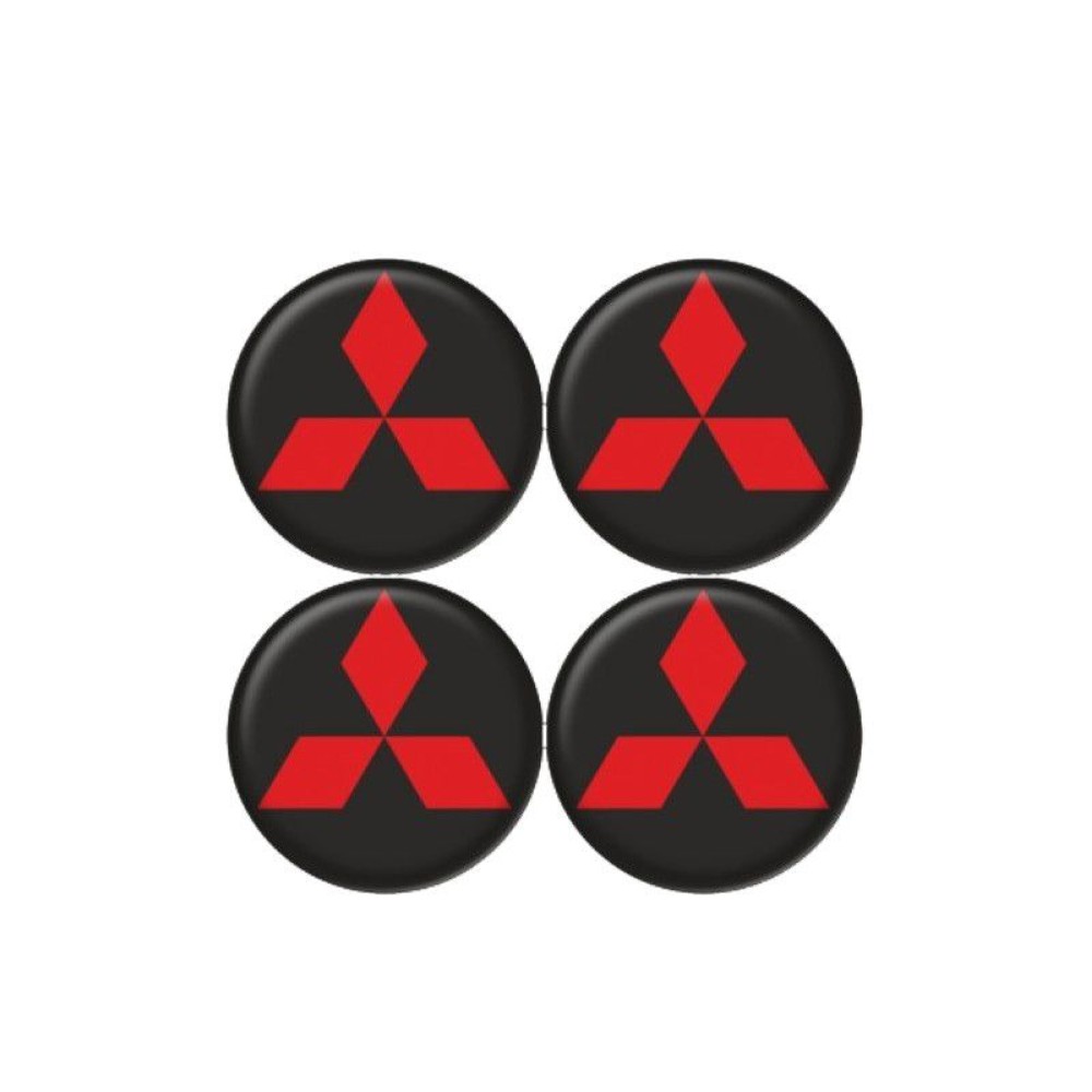 ΑΥΤΟΚΟΛΛΗΤΑ ΖΑΝΤΩΝ MITSUBISHI 5.5cm 4ΤΕΜ.