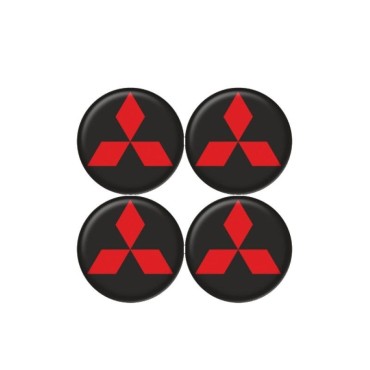 ΑΥΤΟΚΟΛΛΗΤΑ ΖΑΝΤΩΝ MITSUBISHI 5.5cm 4ΤΕΜ.