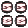 ΑΥΤΟΚΟΛΛΗΤΑ ΖΑΝΤΩΝ SEAT 4ΤΕΜ. 5.5cm