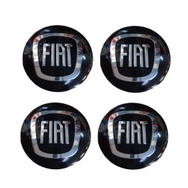 ΑΥΤΟΚΟΛΛΗΤΑ ΖΑΝΤΩΝ FIAT ΜΑΥΡΟ 4ΤΕΜ. 5.5cm