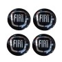 ΑΥΤΟΚΟΛΛΗΤΑ ΖΑΝΤΩΝ FIAT ΜΑΥΡΟ 4ΤΕΜ. 5.5cm