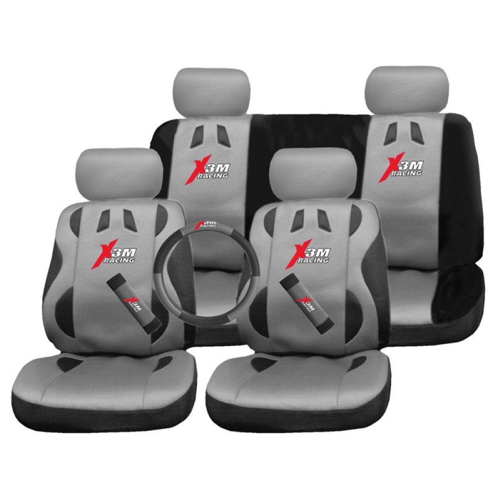 ΣΕΤ ΚΑΛΥΜΜΑΤΑ ΥΦΑΣΜΑΤΙΝΑ X3M RACING + ΔΩΡΑ
