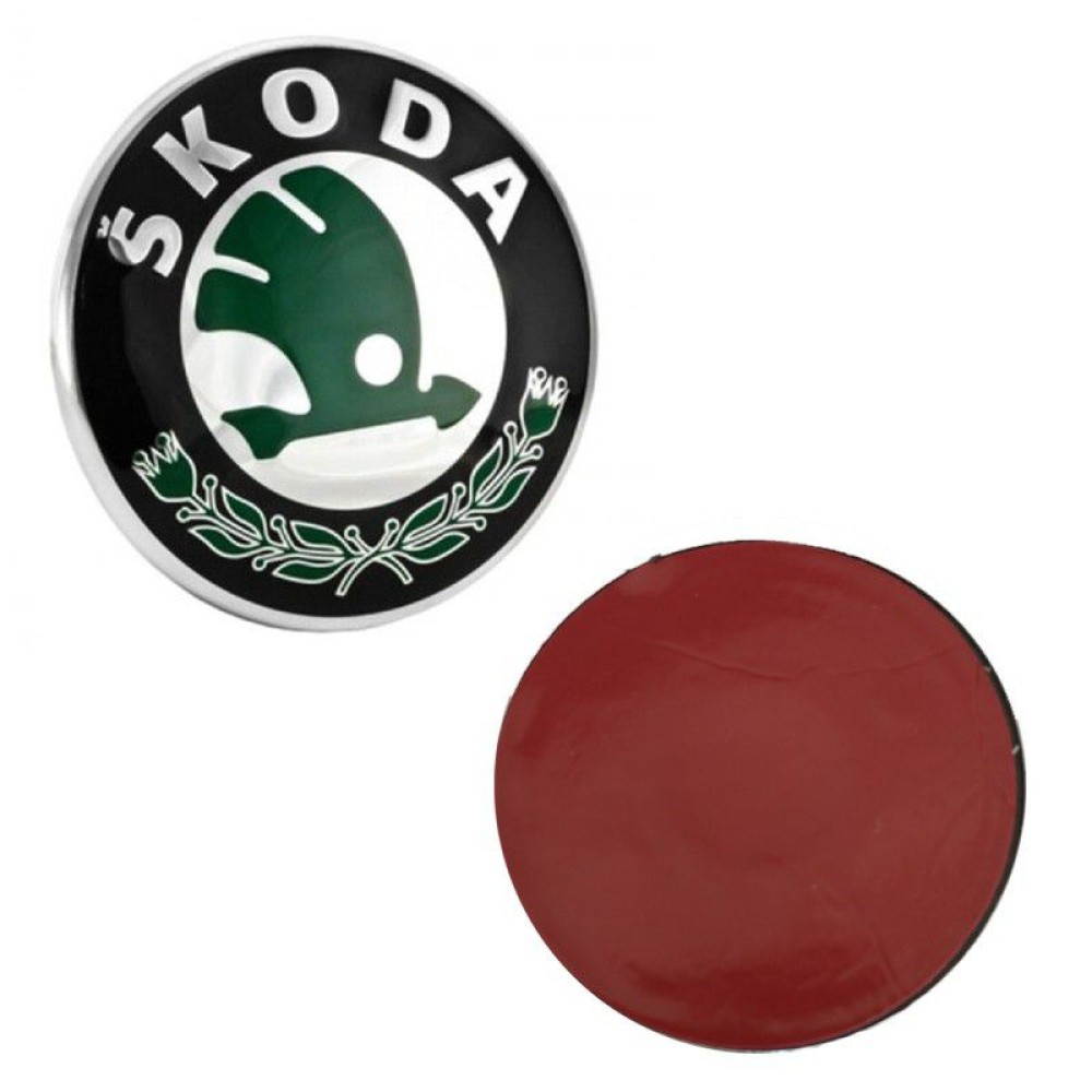ΣΗΜΑ ΜΑΣΚΑΣ ΑΥΤΟΚΟΛΛΗΤΟ SKODA 9cm