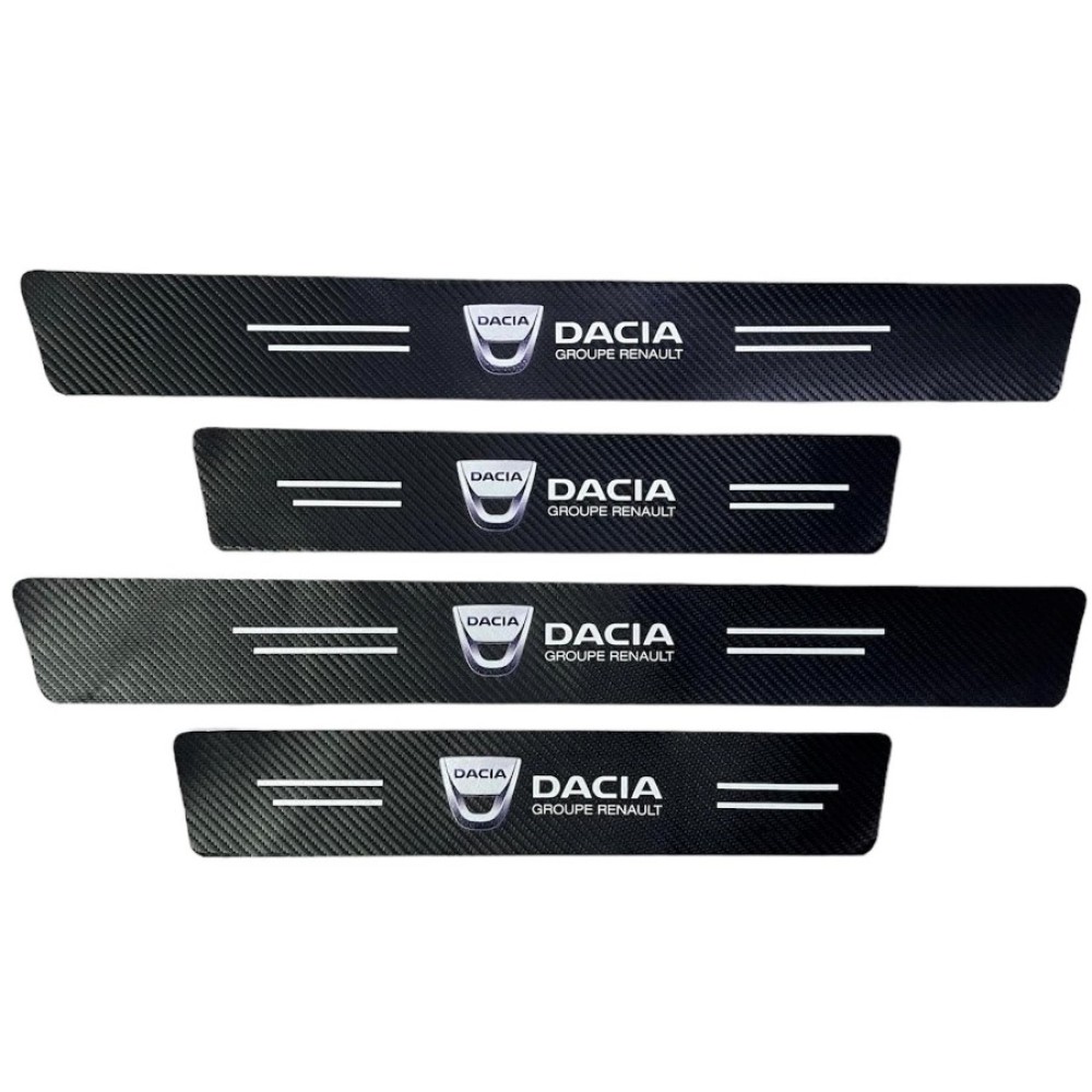 ΜΑΡΣΠΙΕ ΑΥΤΟΚΟΛΛΗΤΑ CARBON DACIA 4ΤΕΜ.