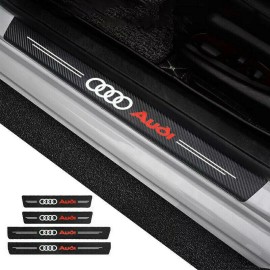 ΜΑΡΣΠΙΕ ΑΥΤΟΚΟΛΛΗΤΑ CARBON AUDI 4ΤΕΜ.
