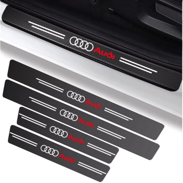 ΜΑΡΣΠΙΕ ΑΥΤΟΚΟΛΛΗΤΑ CARBON AUDI 4ΤΕΜ.