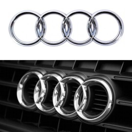 ΣΗΜΑ ΜΑΣΚΑΣ ΑΥΤΟΚΟΛΛΗΤΟ AUDI 13.8x4.5cm