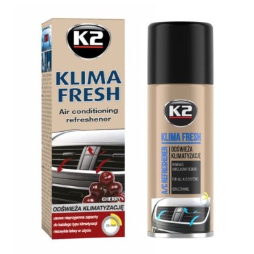 ΚΑΘΑΡΙΣΤΙΚΟ A/C K2 KLIMA FRESH CHERRY 150ml