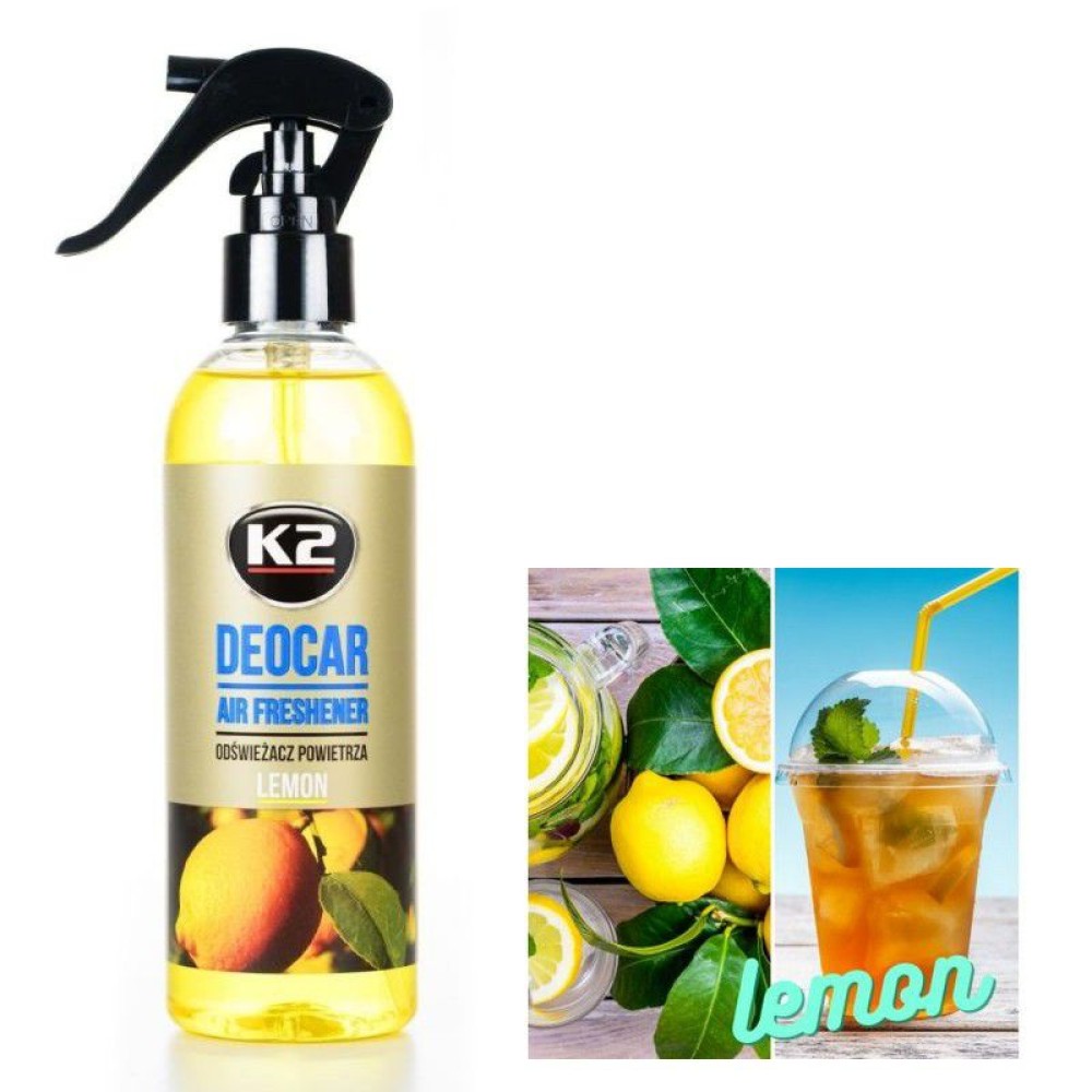 ΑΡΩΜΑΤΙΚΟ ΣΠΡΕΥ K2 ΛΕΜΟΝΙ 250ml