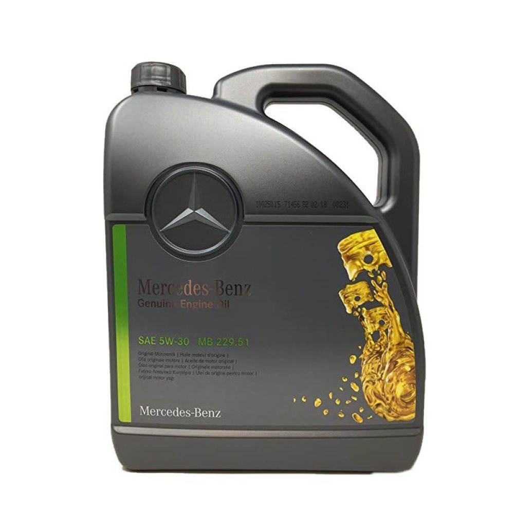 ΛΑΔΙ ΜΗΧΑΝΗΣ 5W30 MERCEDES-BENZ 5LT