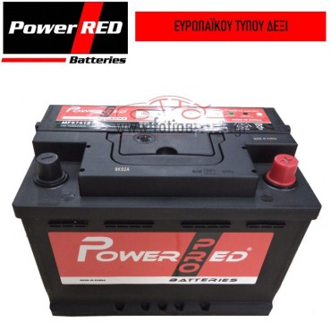 Μπαταρία Power Red 12V 74Ah 680A