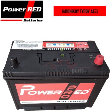 Μπαταρία Power Red 12V 100Ah 760A (ΔΕΞΙΑ)