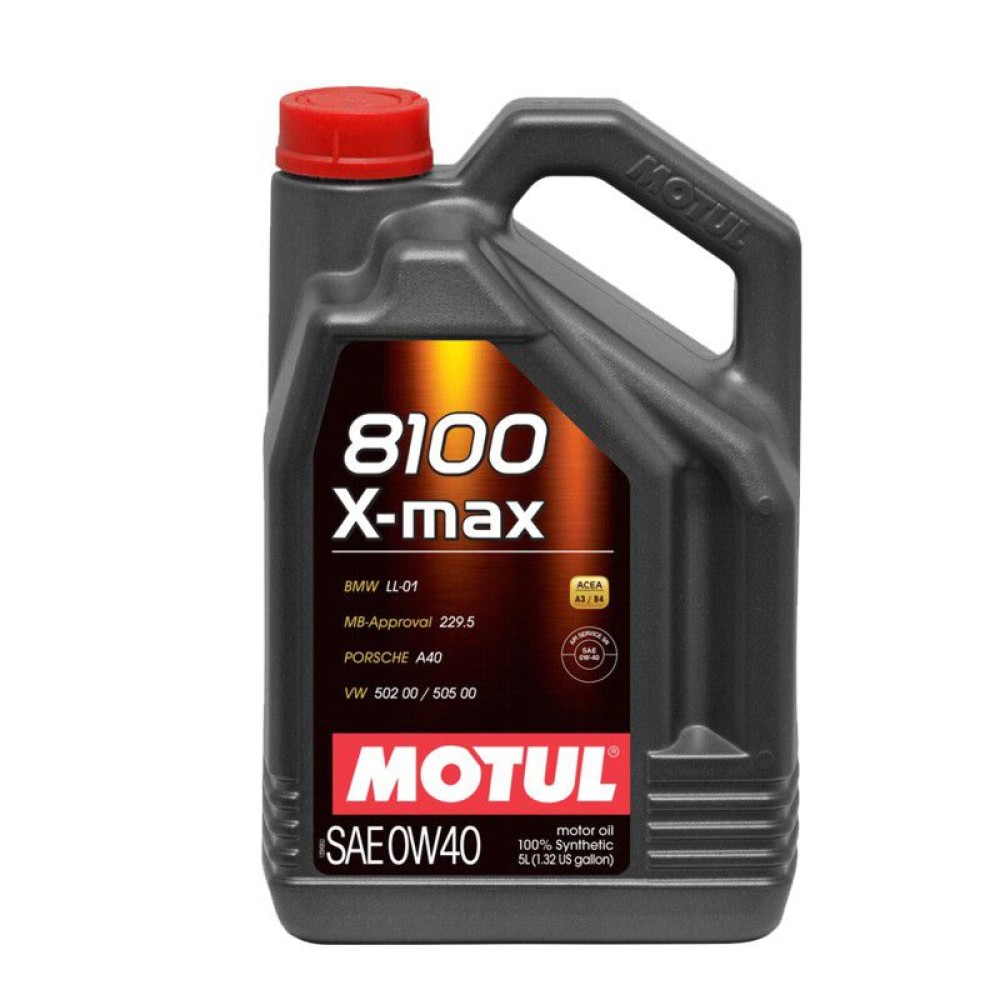 ΛΑΔΙ ΜΗΧΑΝΗΣ 0W40 MOTUL 8100 X-MAX 5LT