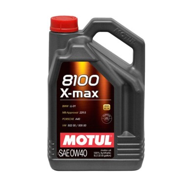ΛΑΔΙ ΜΗΧΑΝΗΣ 0W40 MOTUL 8100 X-MAX 5LT