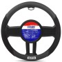 ΚΑΛΥΜΜΑ ΤΙΜΟΝΙΟΥ SPARCO SUEDE ΜΕ ΚΟΚΚΙΝΗ ΡΑΦΗ 38CM