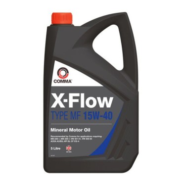 ΛΑΔΙ ΜΗΧΑΝΗΣ 15W40 COMMA XFLOW TYPE MF 5LT