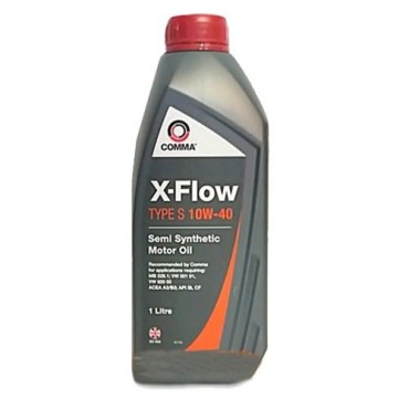 ΛΑΔΙ ΜΗΧΑΝΗΣ 10W40 COMMA XFLOW TYPE S 1LT